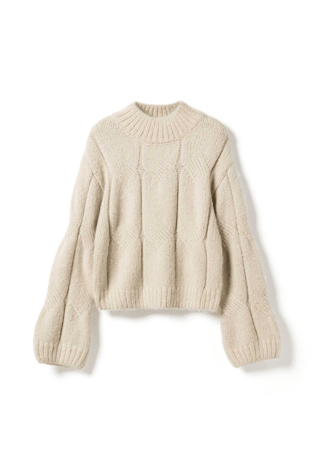 Noella 13780001 Lynx Knit Jumper Ivory - Dotique - Noella