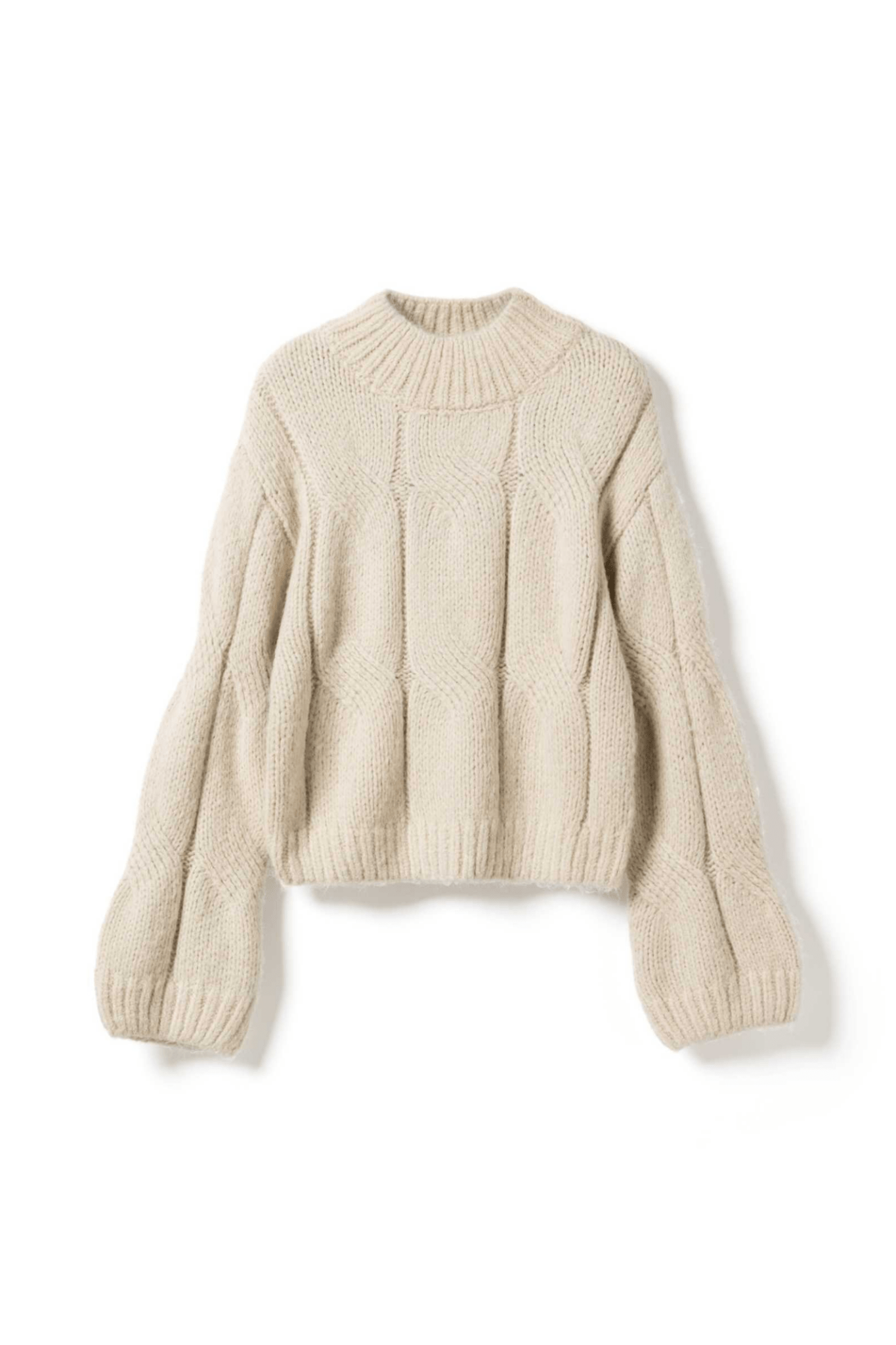Noella 13780001 Lynx Knit Jumper Ivory - Dotique - Noella