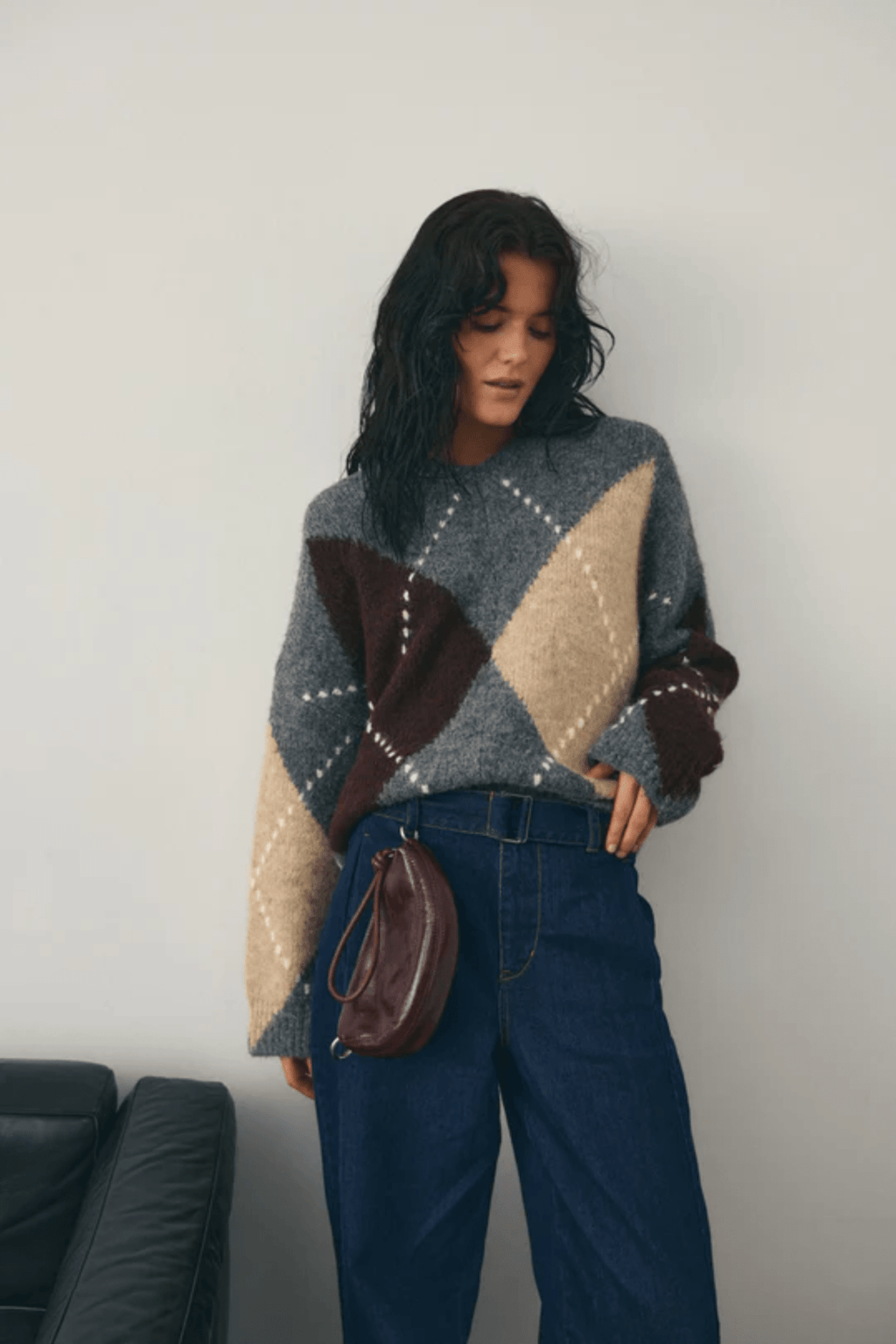 noella-14670001-lai-knit-jumper-medium-grey-melange