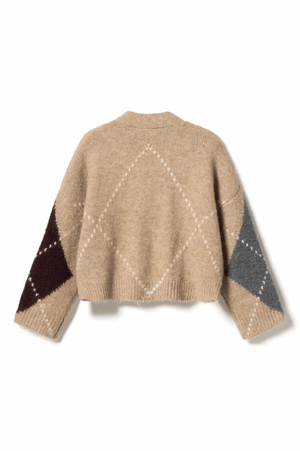 Noella 14670002 N - Laiana Knit Cardigan Sand Melange - Dotique - Noella