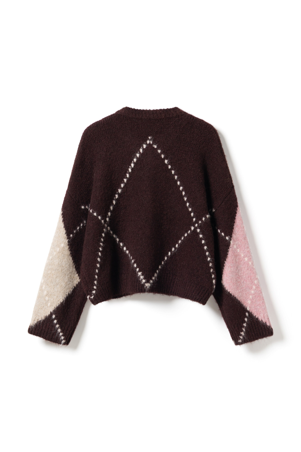 The Noella Lai Knit Jumper in Winetasting Mix brings a softer, more feminine take on the Highland Romance trend. Shop Noella at Dotique.