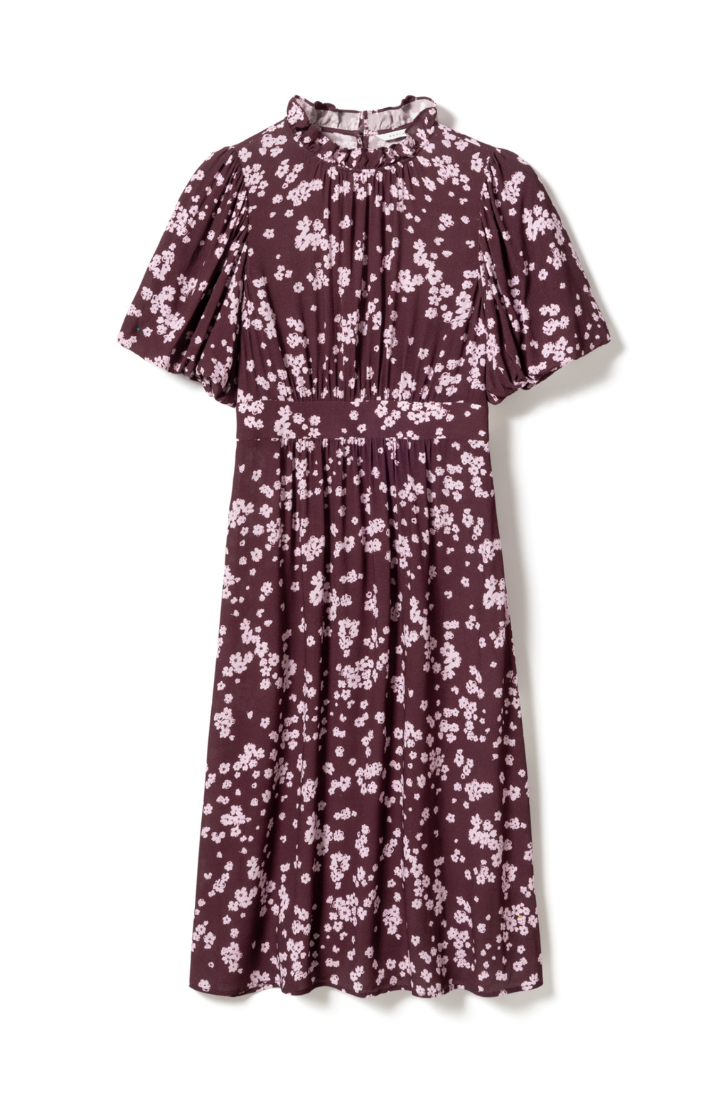 Noella N-Ruth Dress 15130002 in Deja Burgundy floral print – Dotique