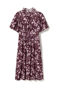 Noella N-Ruth Dress 15130002 in Deja Burgundy floral print – Dotique