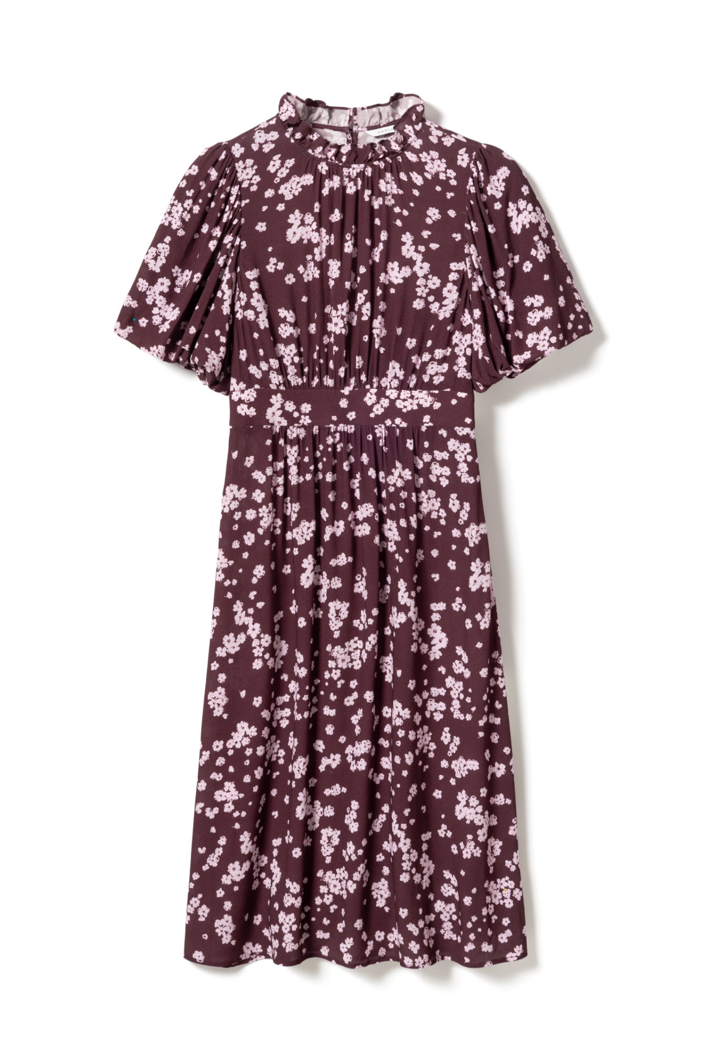 Noella N-Ruth Dress 15130002 in Deja Burgundy floral print – Dotique
