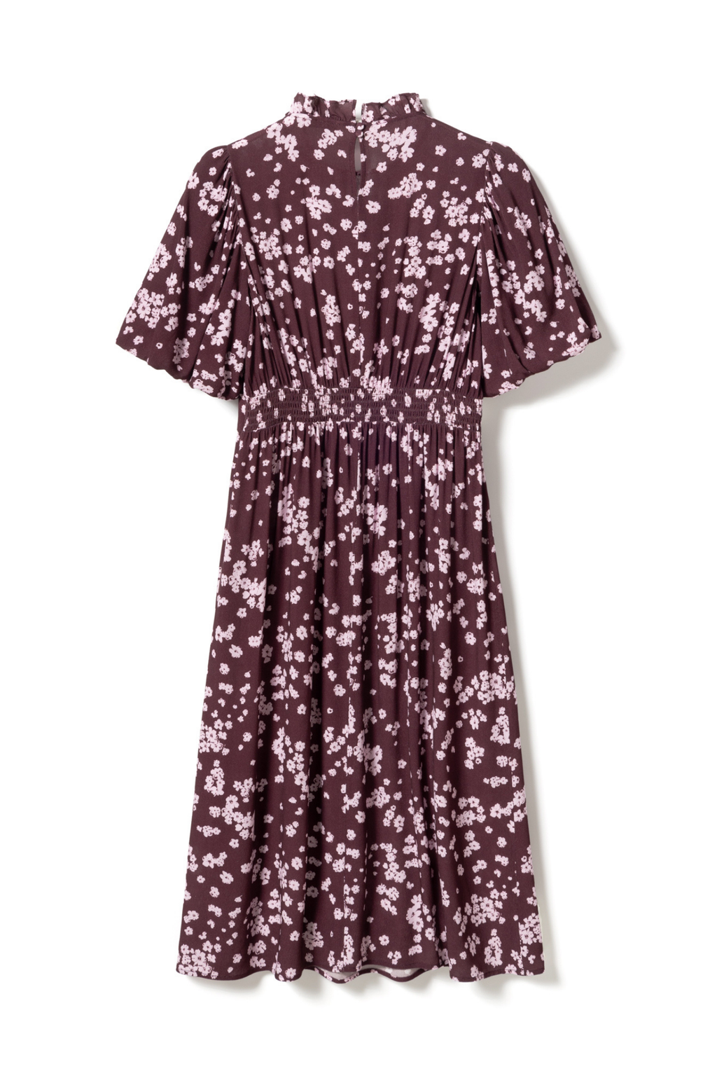 Noella N-Ruth Dress 15130002 in Deja Burgundy floral print – Dotique