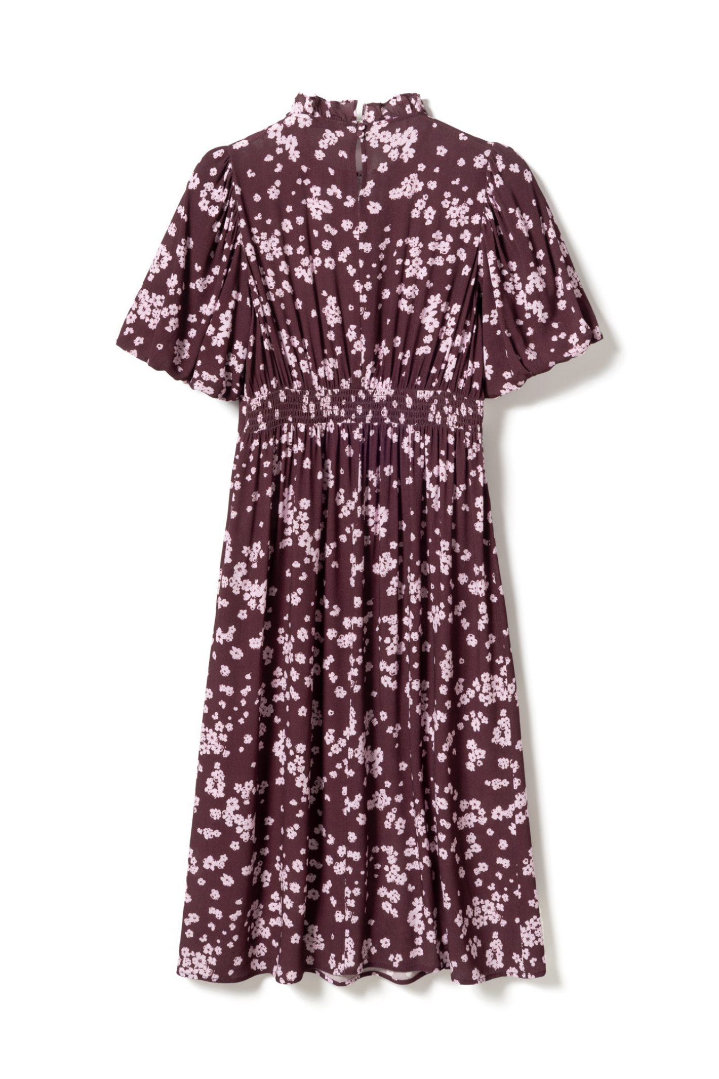 Noella N-Ruth Dress 15130002 in Deja Burgundy floral print – Dotique