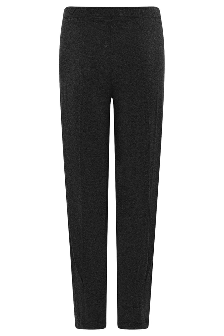 Noen 81839 2428 90 Black Pull-On Stretch Trousers - Dotique