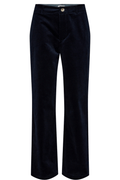 Nümph Nujoanna Pants Dark Sapphire navy cord trousers – Dotique

