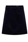 Nümph Nujoanna Skirt Dark Sapphire navy cord mini skirt – Dotique

