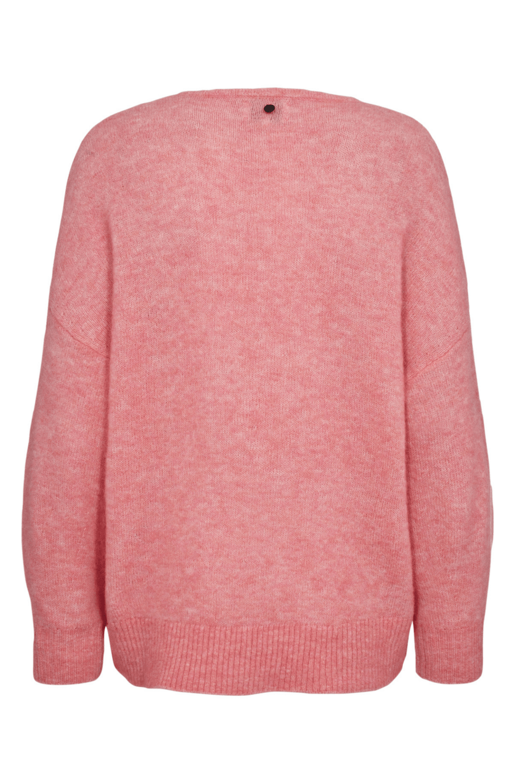 Nümph Nuriette V-Neck Pullover Pink Lemonade soft pink alpaca wool jumper – Dotique

