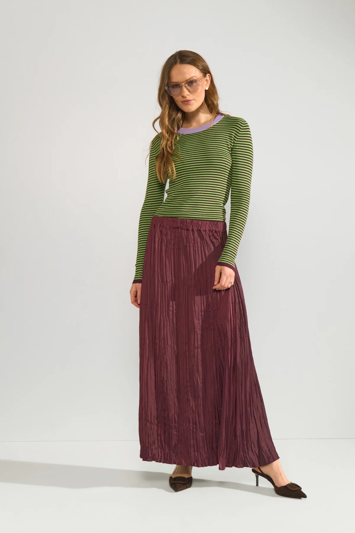 Numph 706923 NUFILINA Pullover – Fig