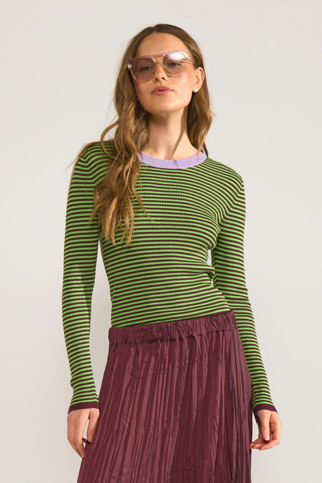 Numph 706923 NUFILINA Pullover – Fig