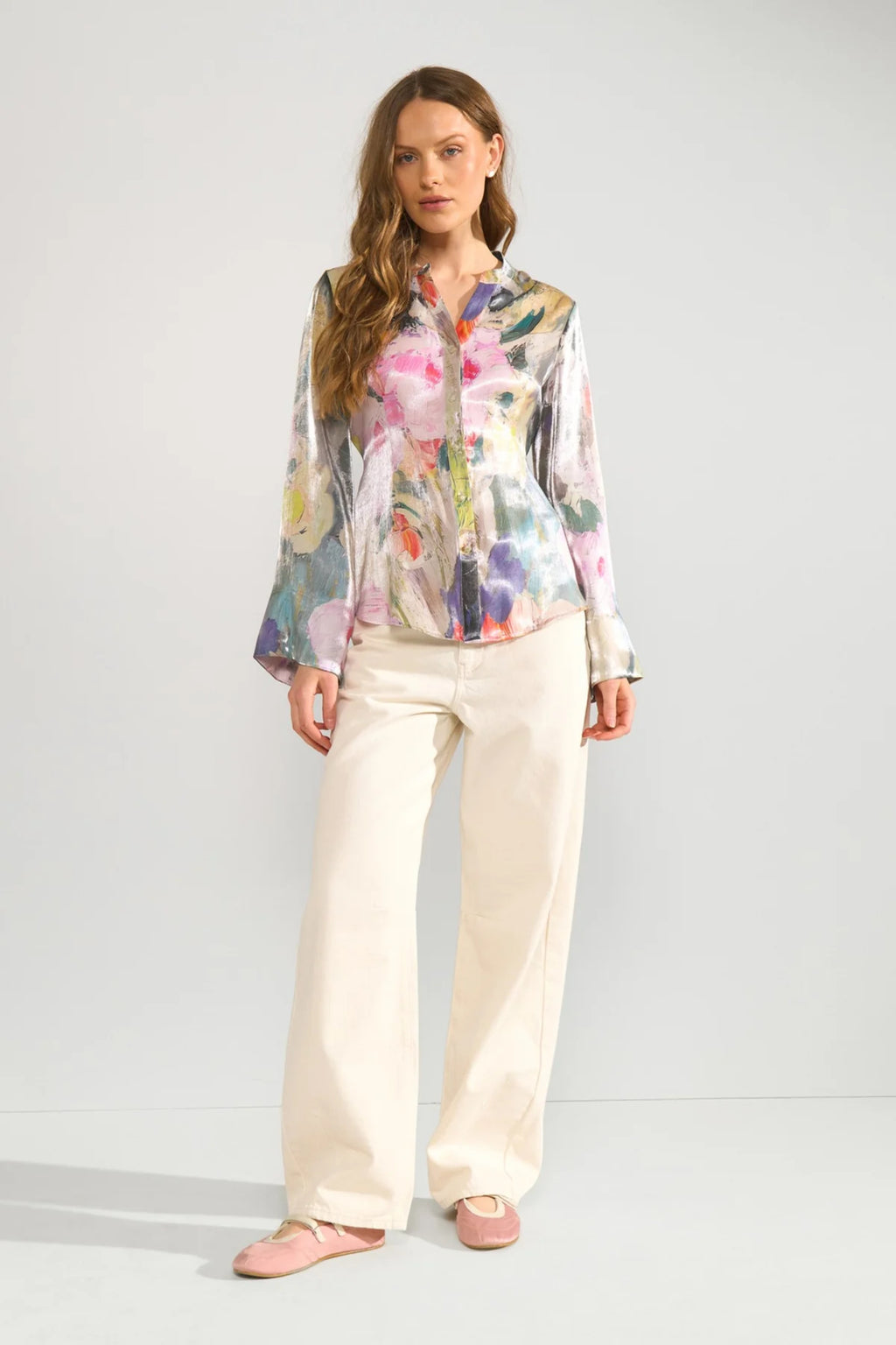 Numph 707027 NUALMAT Shirt Forest Green