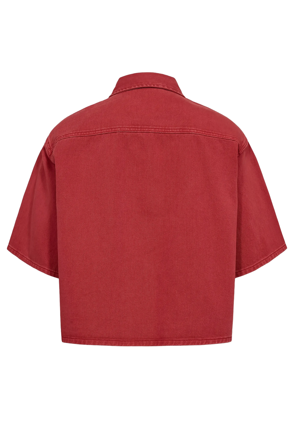 Nümph 707110 NUHAMILTON Shirt – Washed Mulberry Red Denim