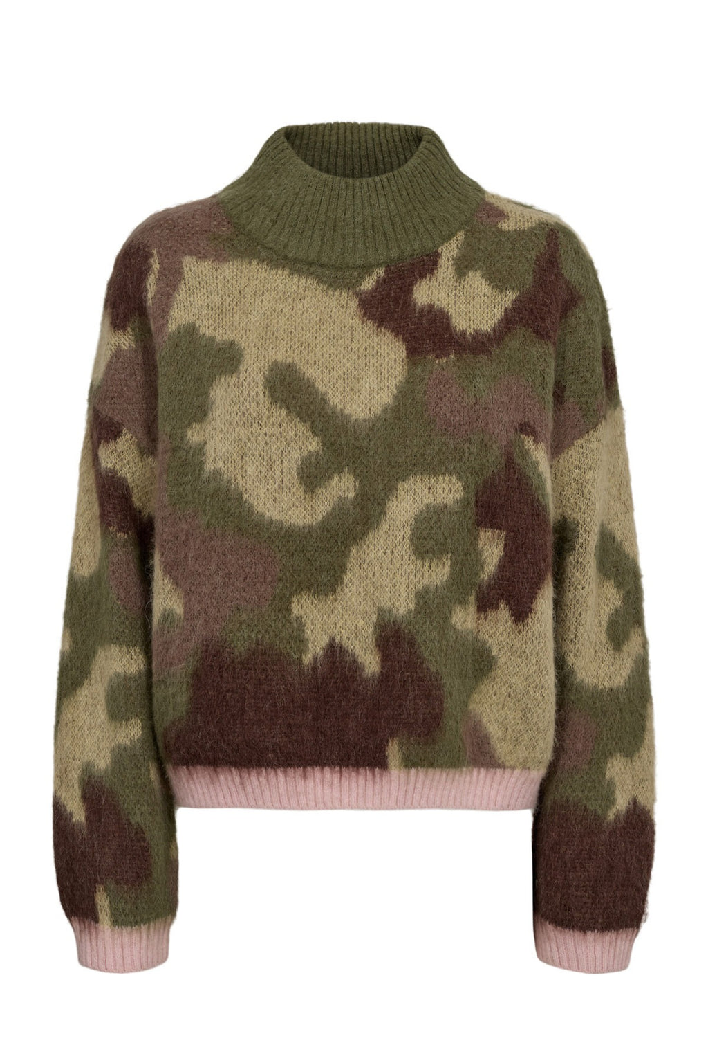 Numph 707195 Nucamu Jumper Calla Green