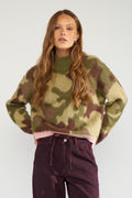 Numph 707195 Nucamu Jumper Calla Green