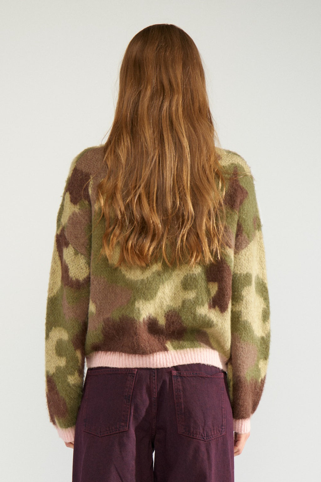 Numph 707195 Nucamu Jumper Calla Green
