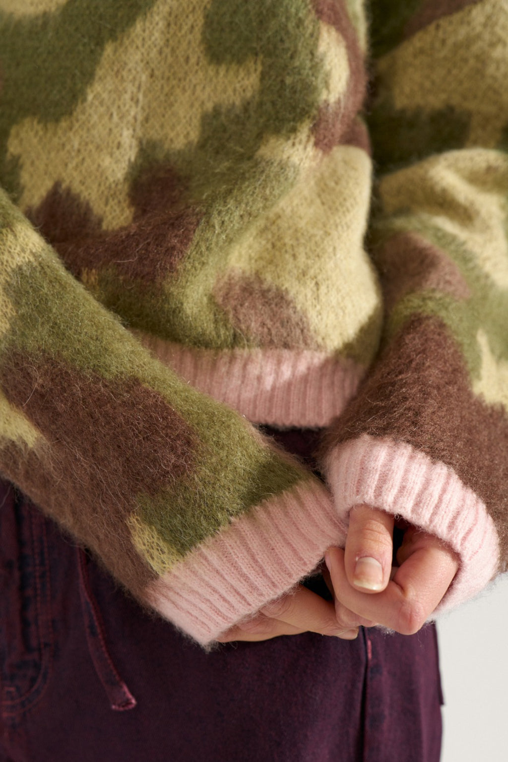 Numph 707195 Nucamu Jumper Calla Green