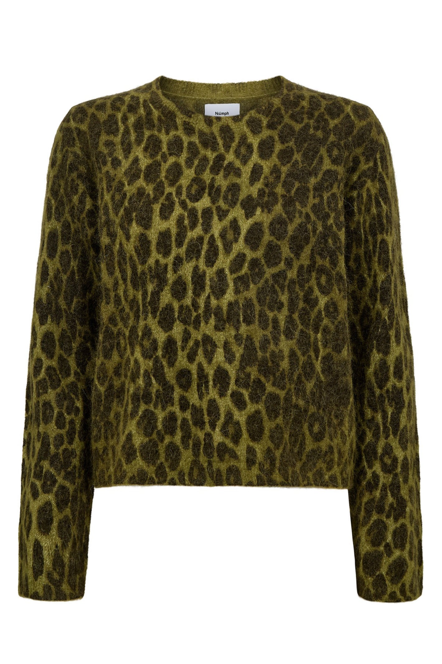 Numph 707215 Nuriette Leo Jumper Calla Green