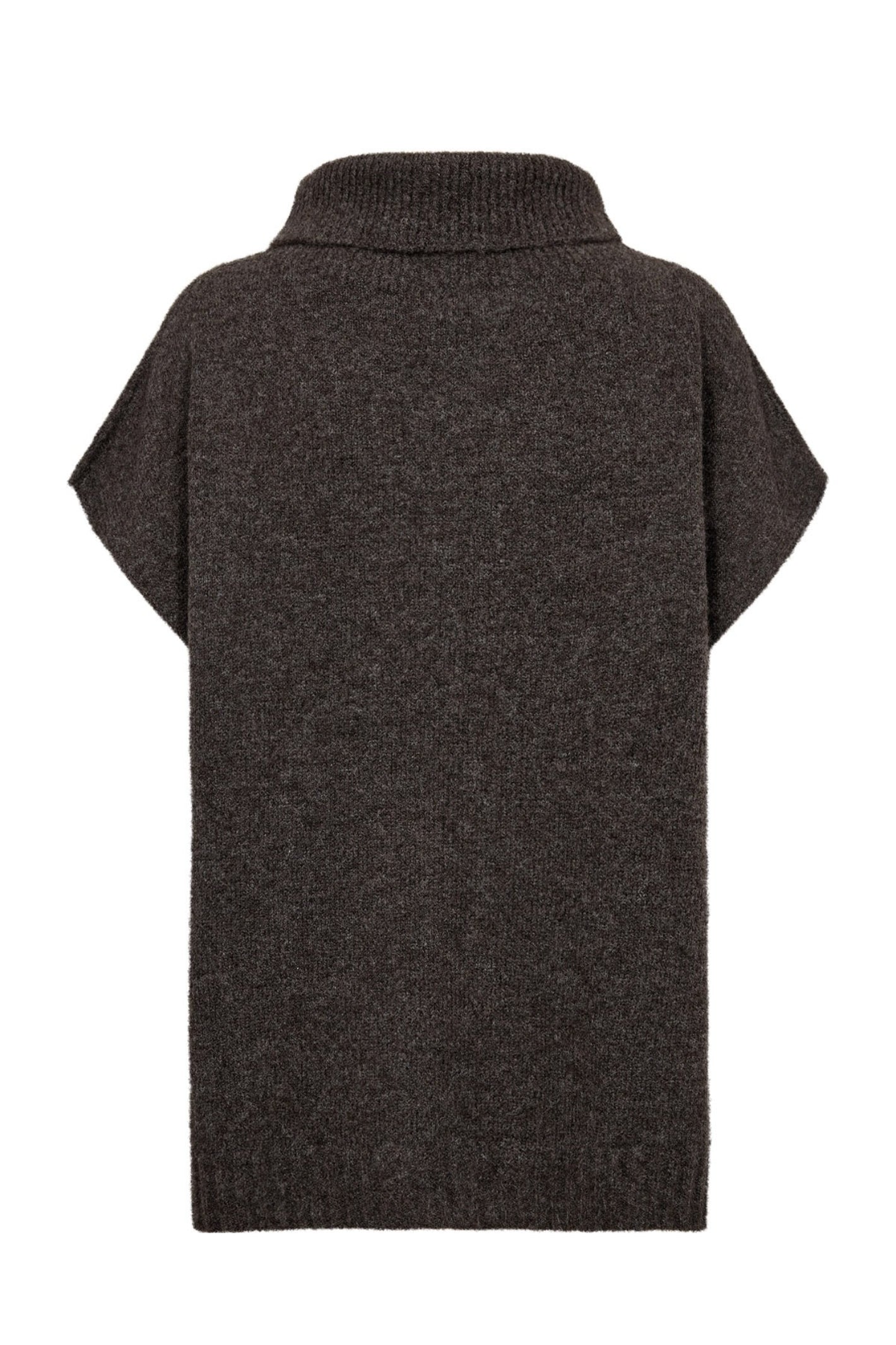 Numph 707241 Nujoline Poncho Black Coffee