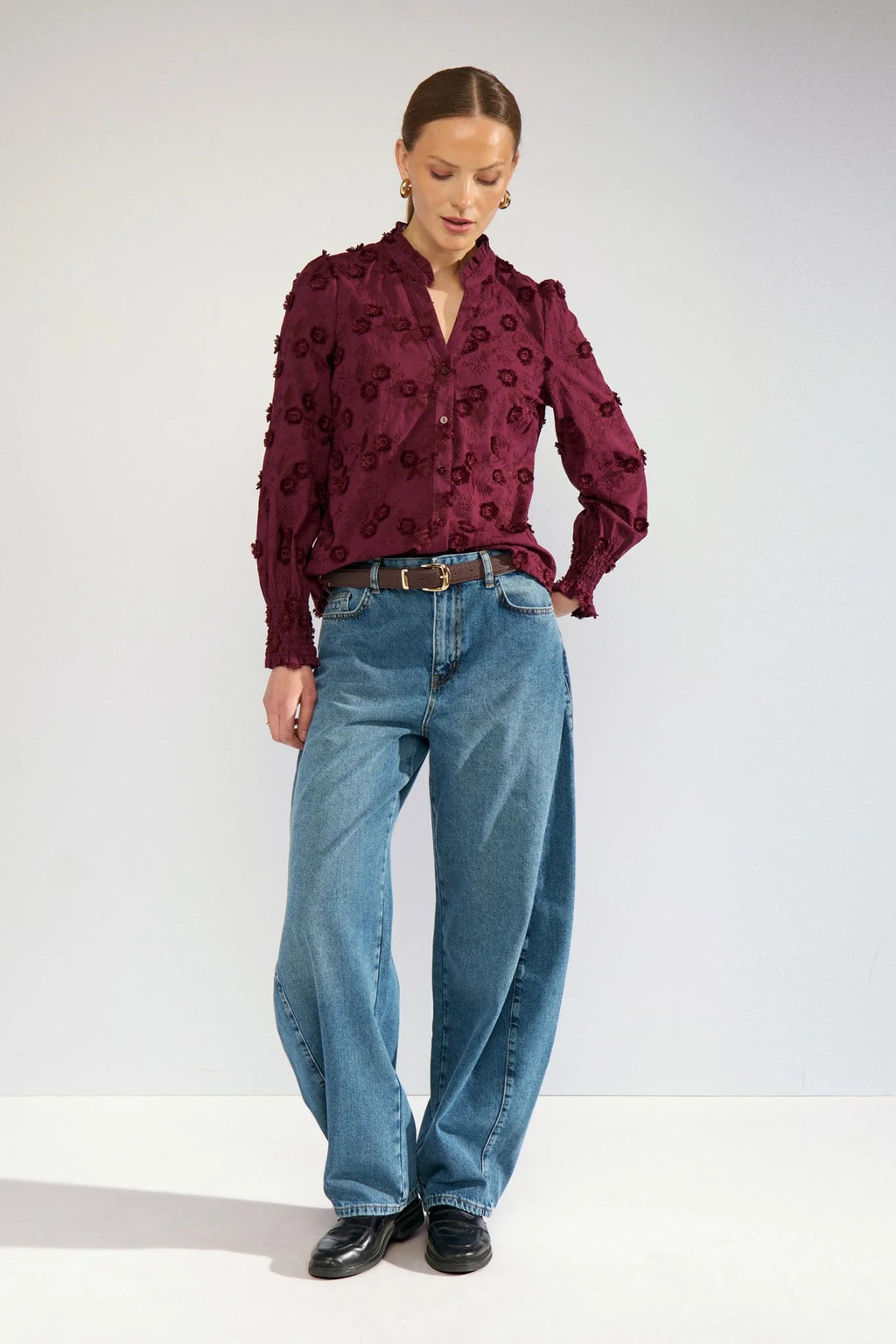 Numph 707312 Nulenea Shirt Fig