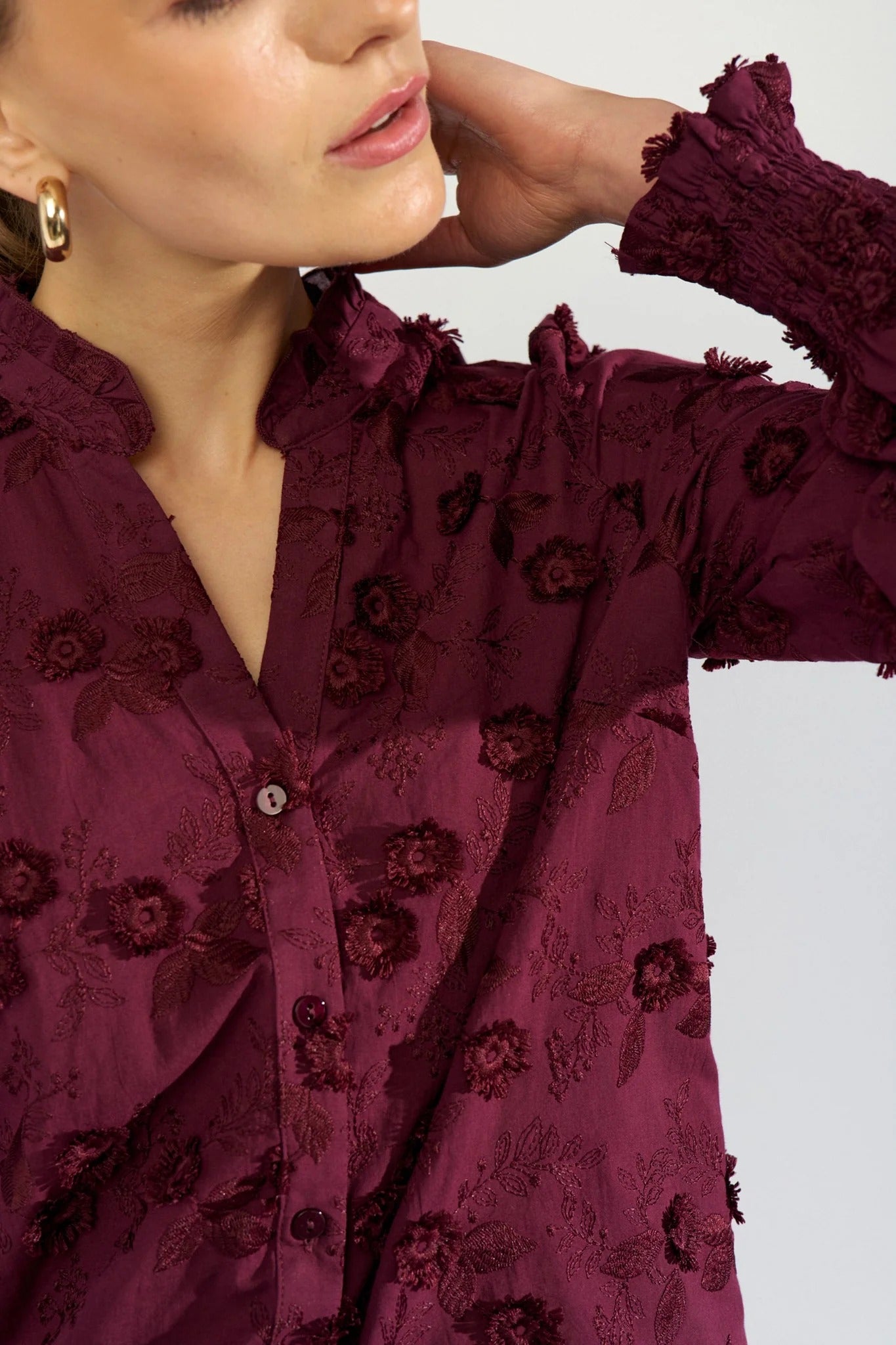 Numph 707312 Nulenea Shirt Fig
