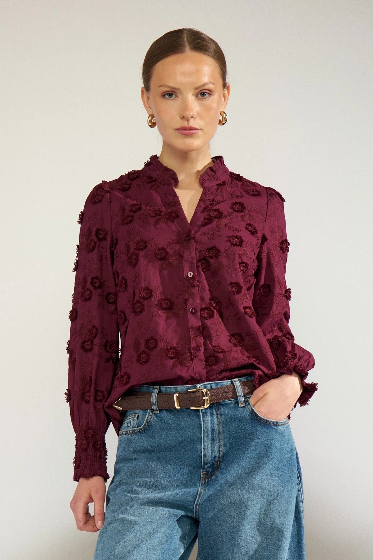 Numph 707312 Nulenea Shirt Fig
