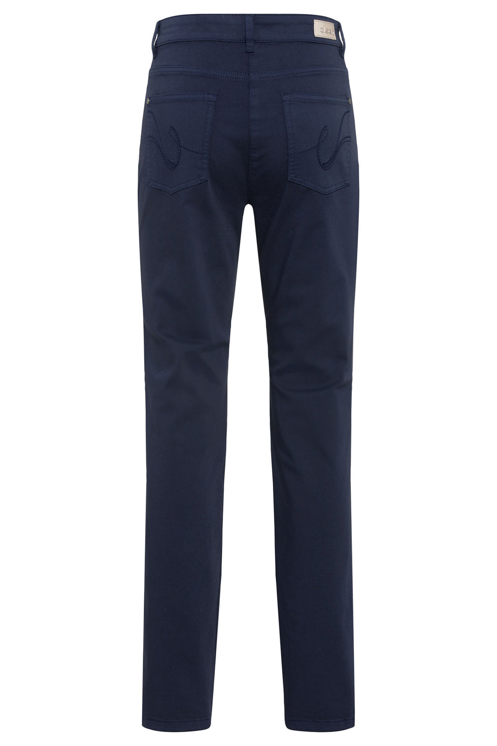 Olsen 14000120 Power Navy Five Pocket Casual Trousers - Dotique