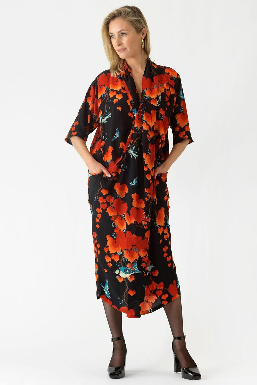 One Hundred Stars DRBACRBLK Acer Black Rachel Dress - Dotique Chesterfield