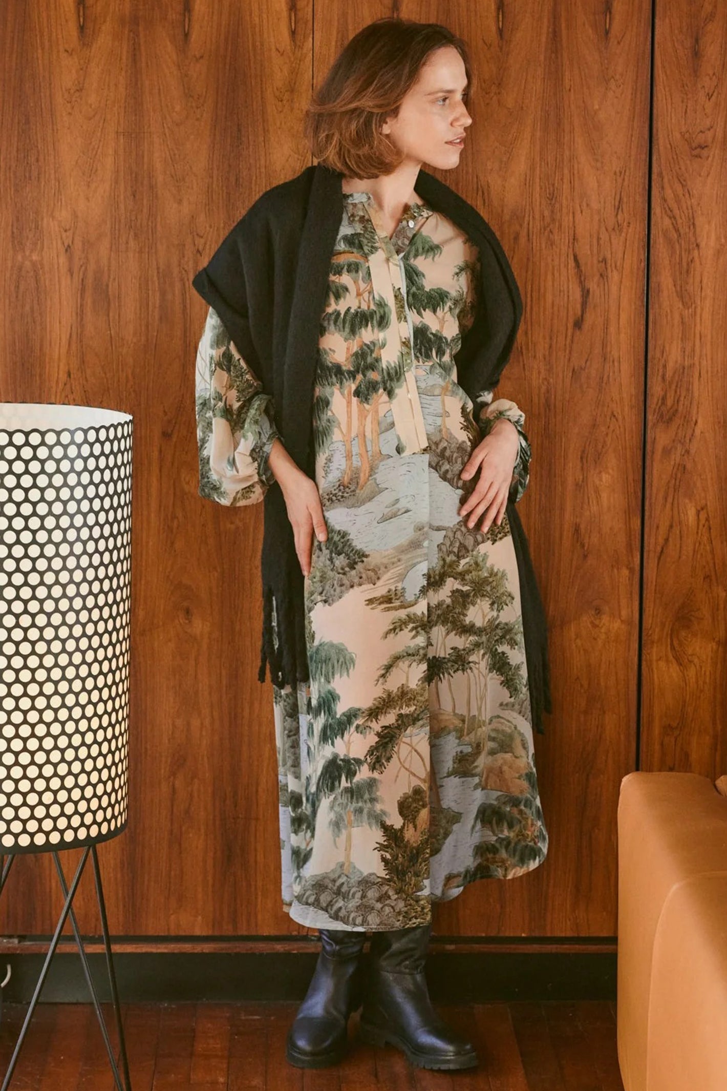One Hundred Stars DRDRVTNAT Rivers and Trees Natural Darcy Dress