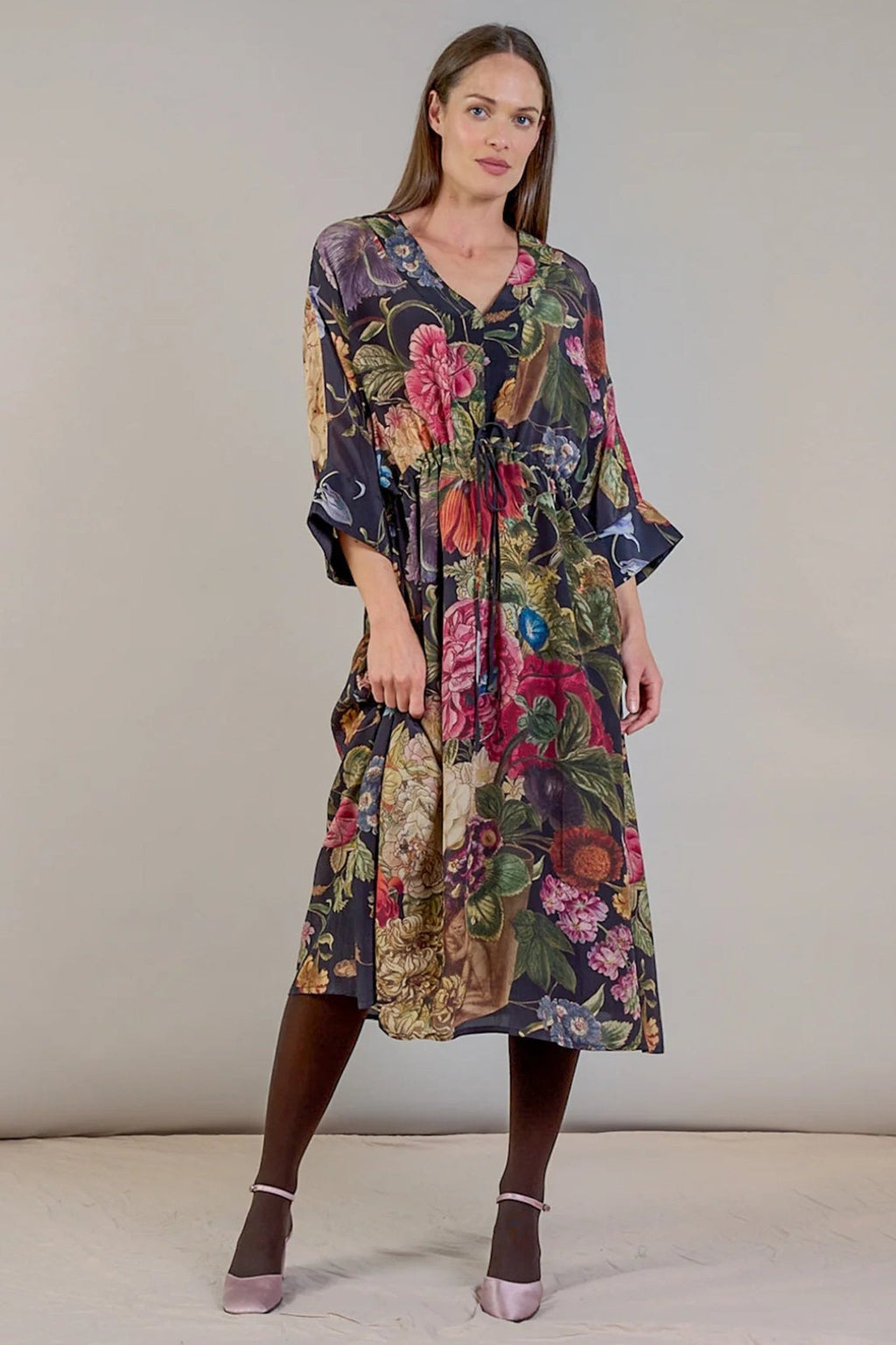 One Hundred Stars DRPPRIBLK Primula Black Abbi Dress - Dotique - One Hundred Stars
