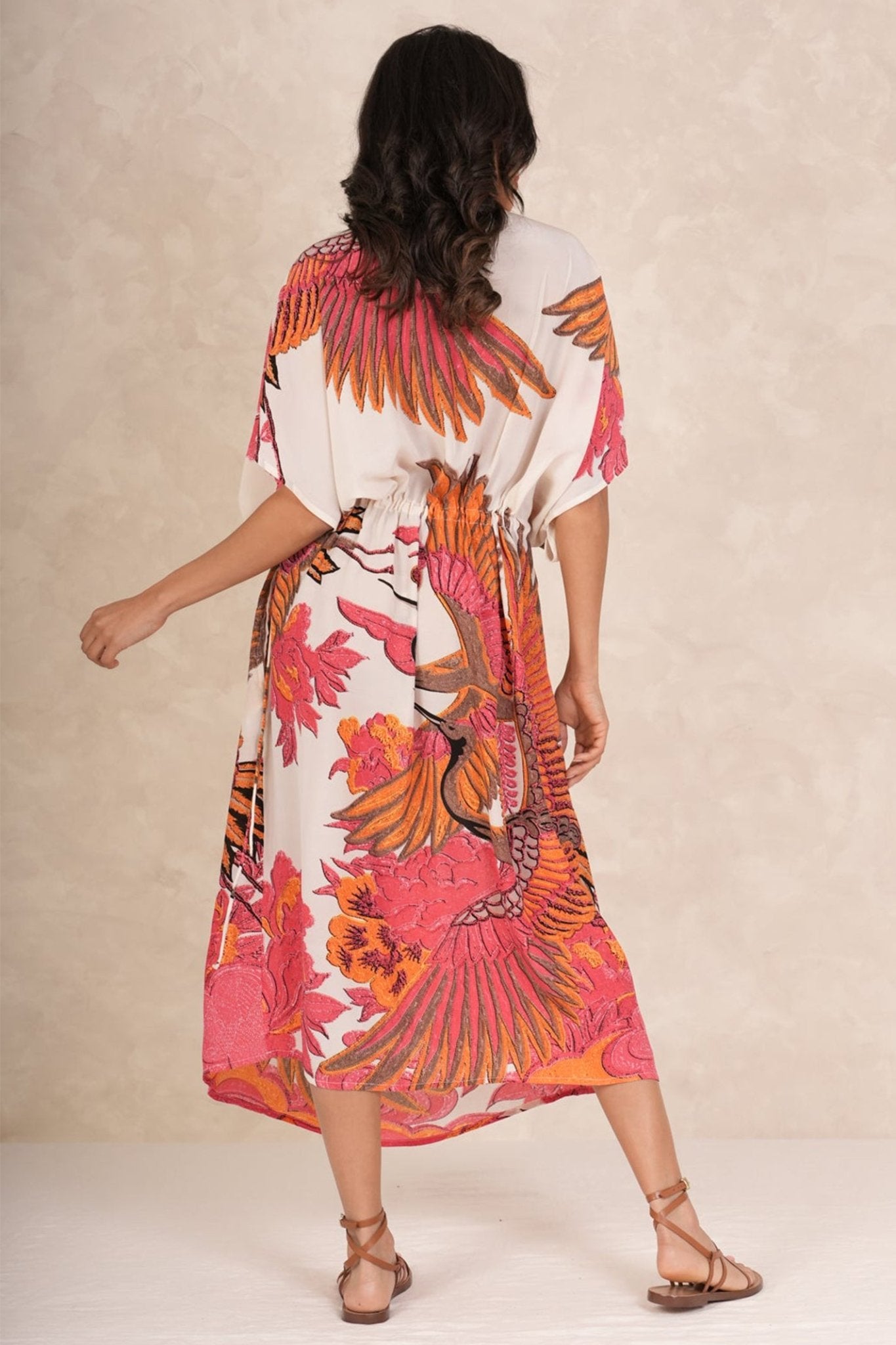 One Hundred Stars DSTCRAECR - 1 Crane Ecru String Dress - Dotique