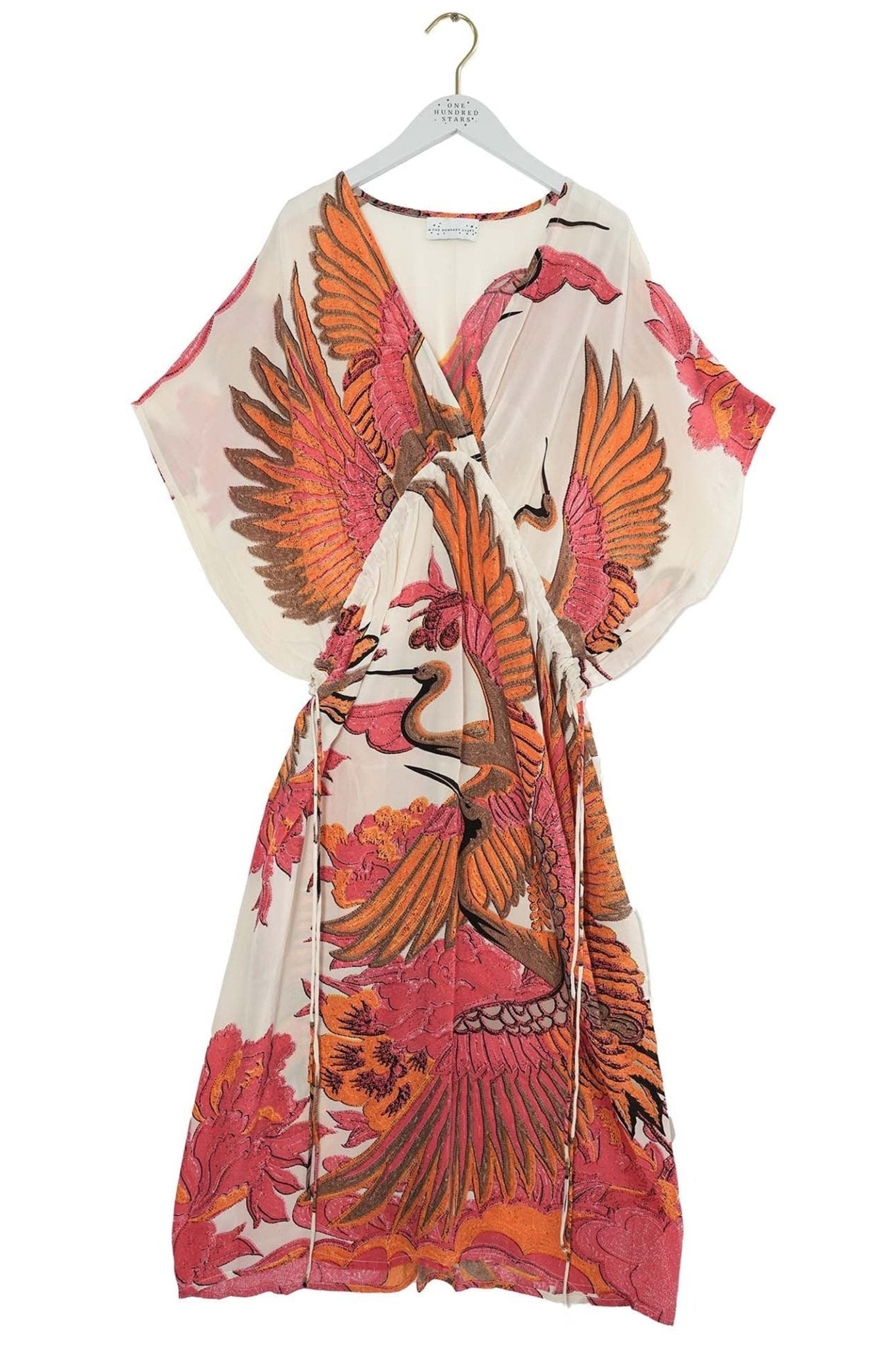 One Hundred Stars DSTCRAECR - 1 Crane Ecru String Dress - Dotique
