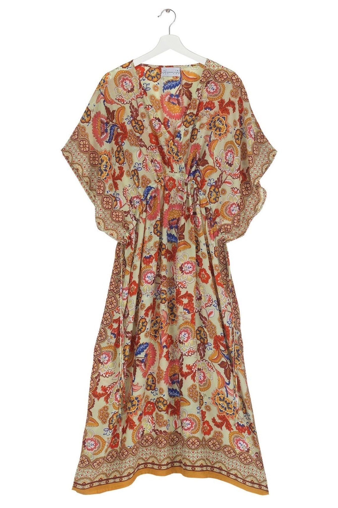 One Hundred Stars DSTINDTAU Indian Summer String Dress - Dotique