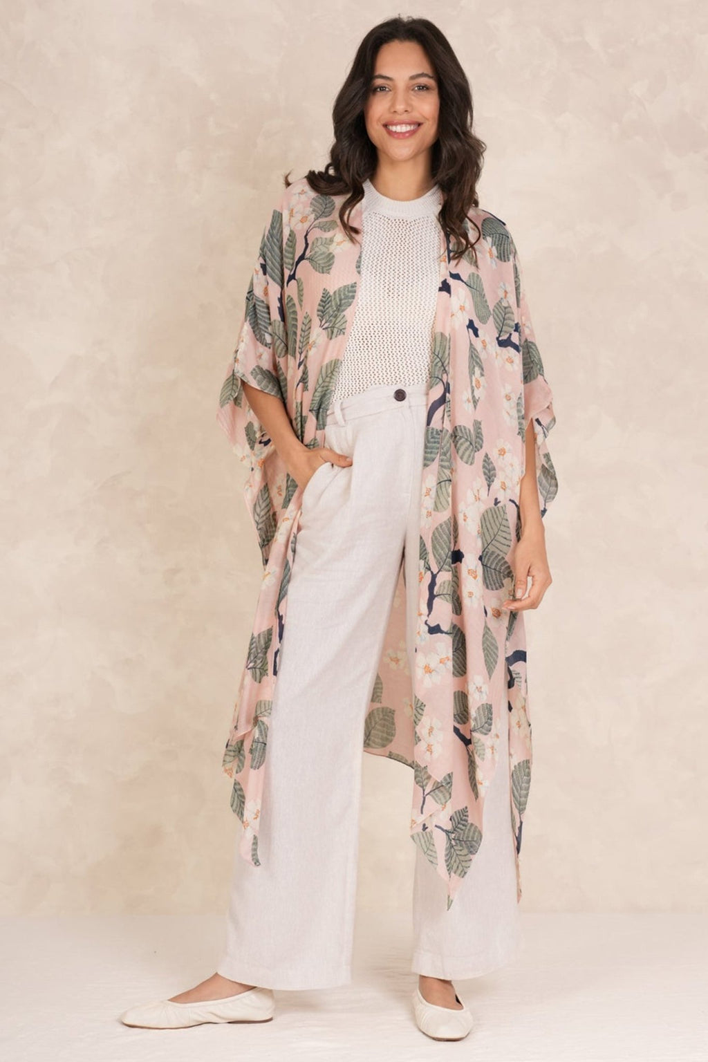 One Hundred Stars THRTREPIN Tree Blossom Pink Throwover - Dotique