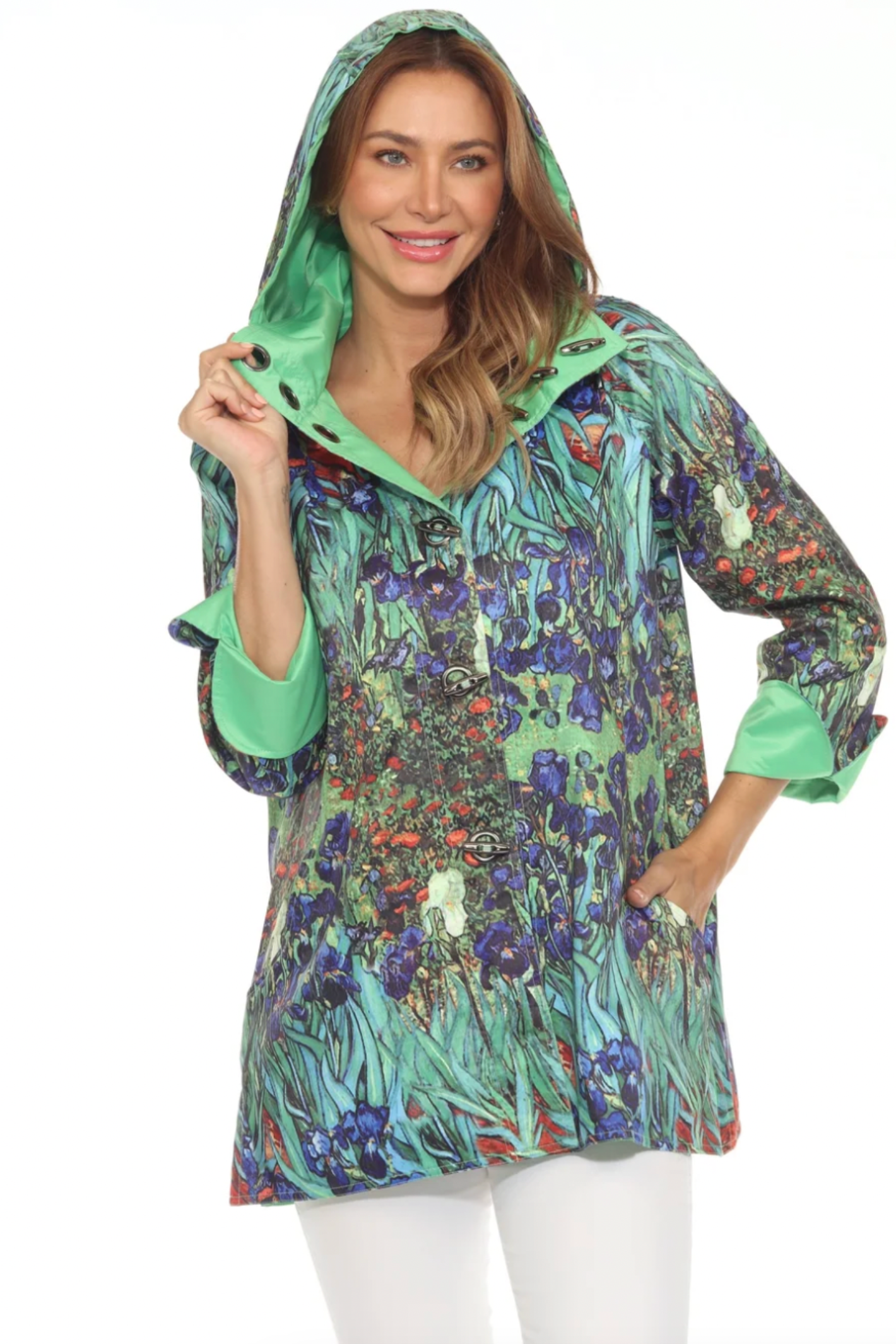 Oopera J2239RW-8 Reversible Rain Coat