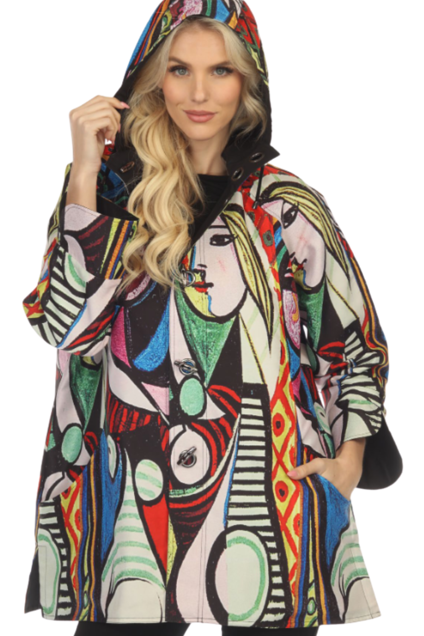 Oopera J2639RW-2 Reversible Rain Coat