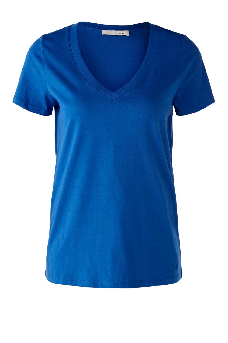 Oui 76717 Blue T-shirt - Dotique - Oui