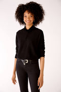 Oui 77984 Black Keiko Jumper - Dotique