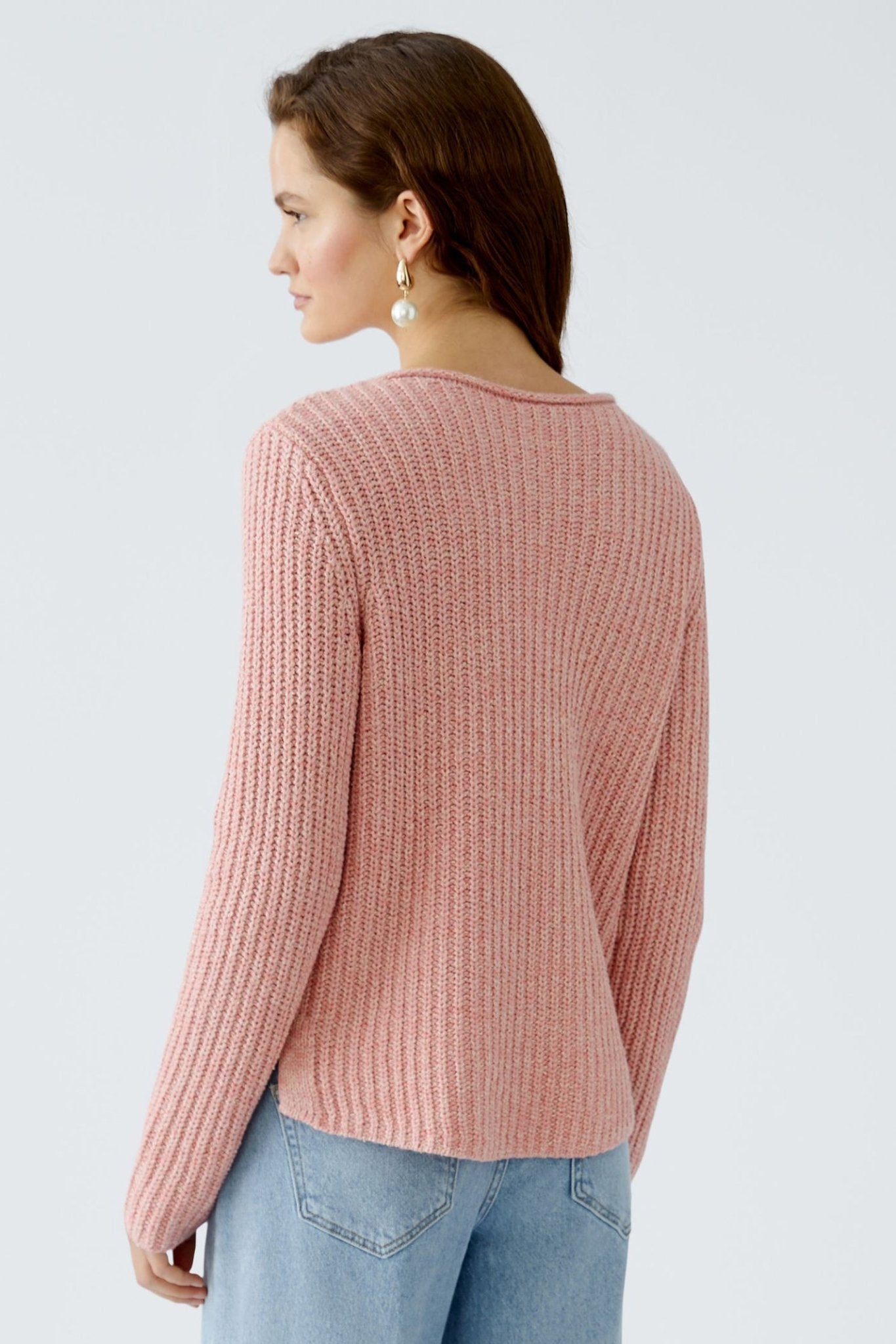 Oui 88325 Rose Pink 0313 Jumper - Dotique - Oui