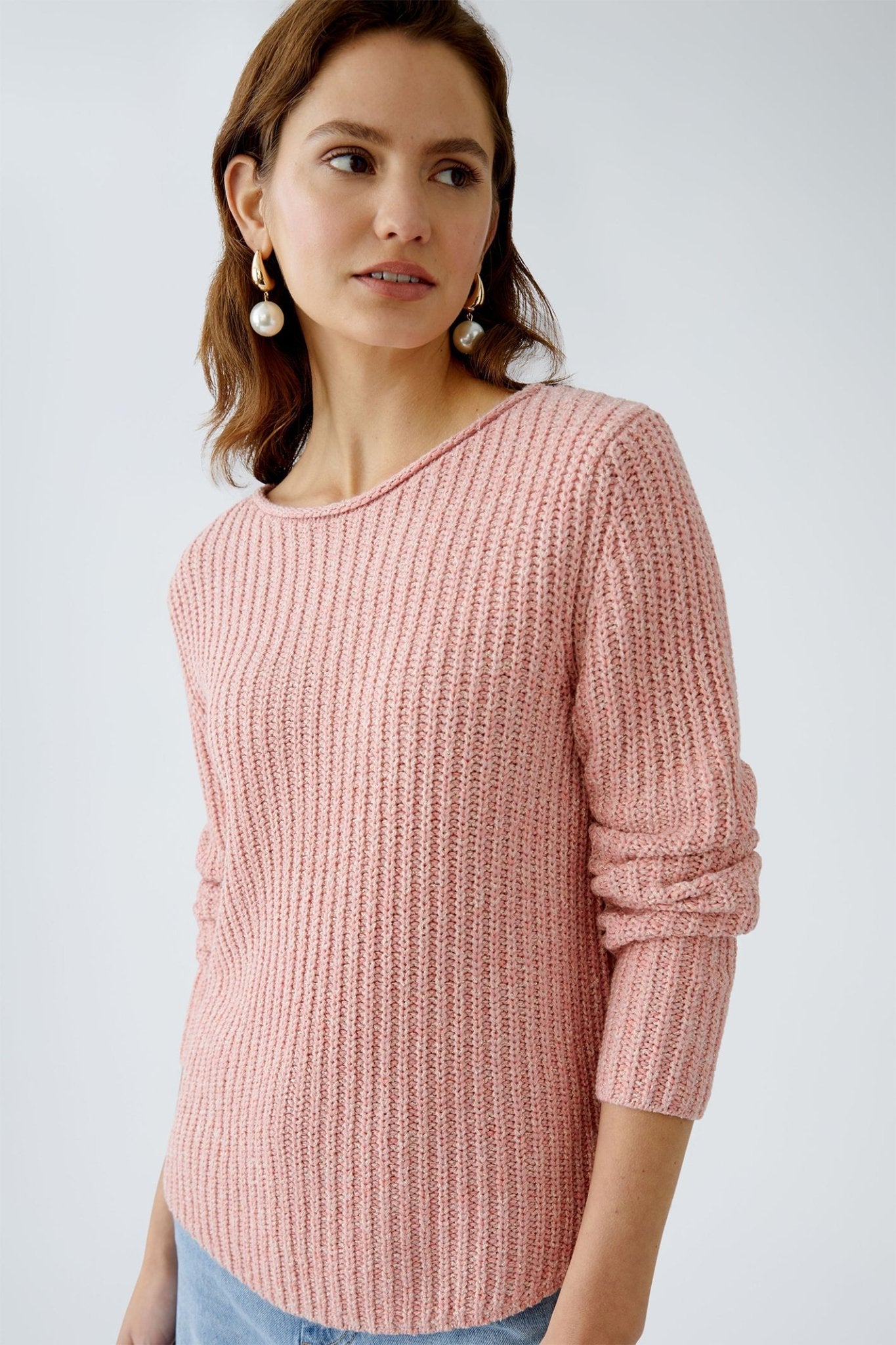 Oui 88325 Rose Pink 0313 Jumper - Dotique - Oui