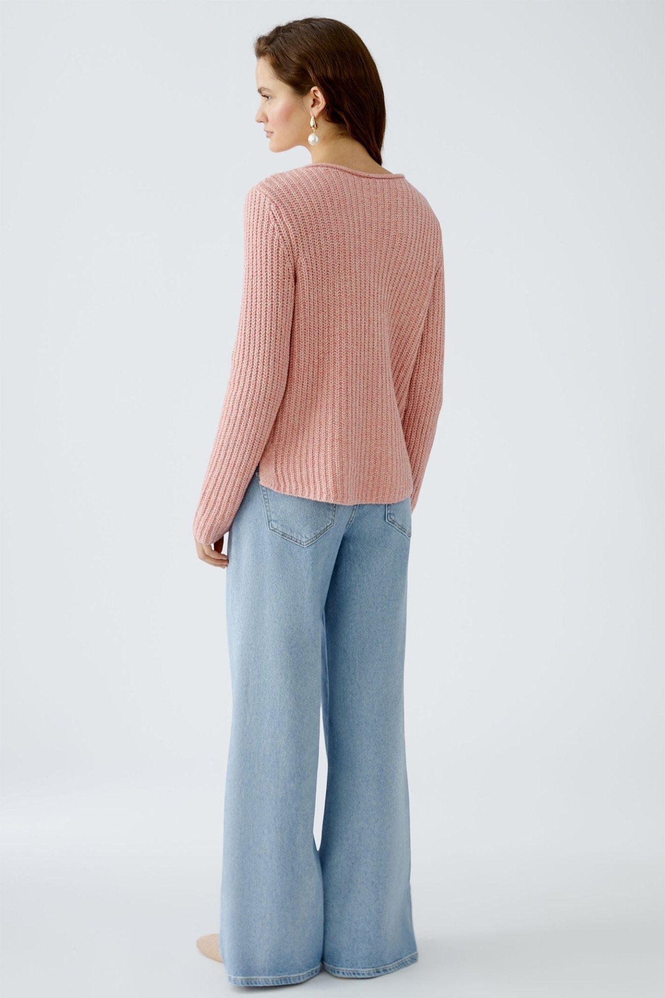 Oui 88325 Rose Pink 0313 Jumper - Dotique - Oui