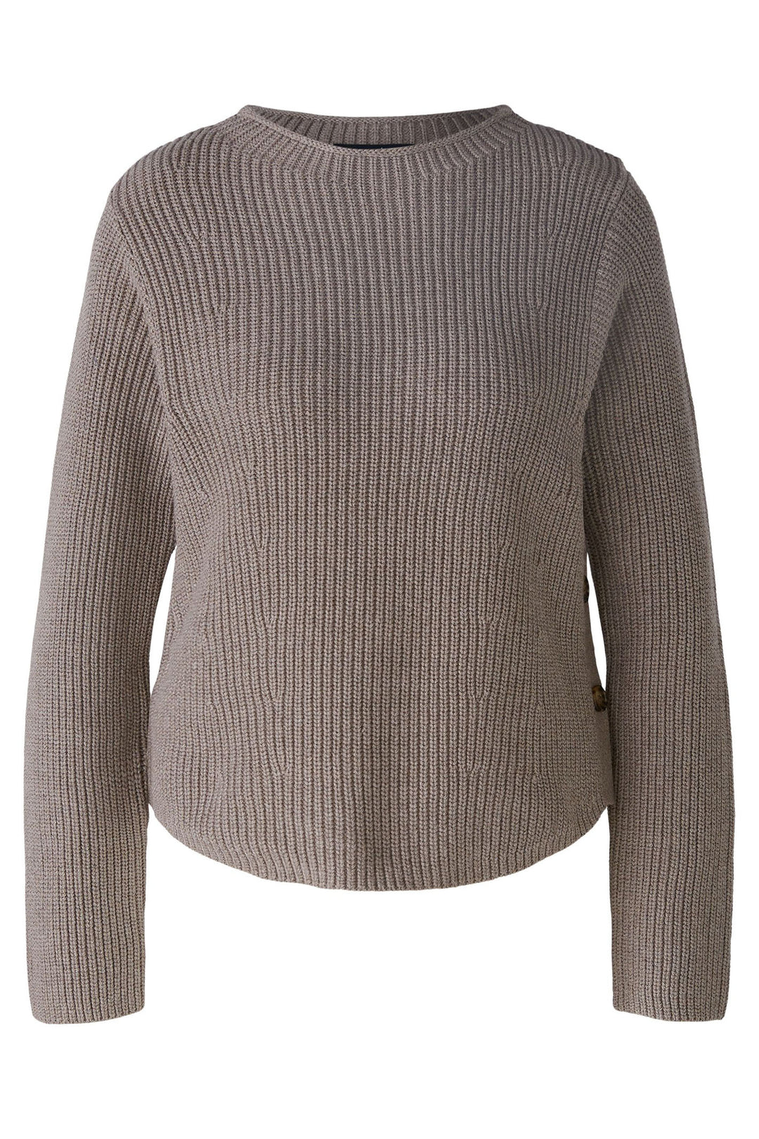 Oui 89190 Smoky Taupe Jumper - Dotique