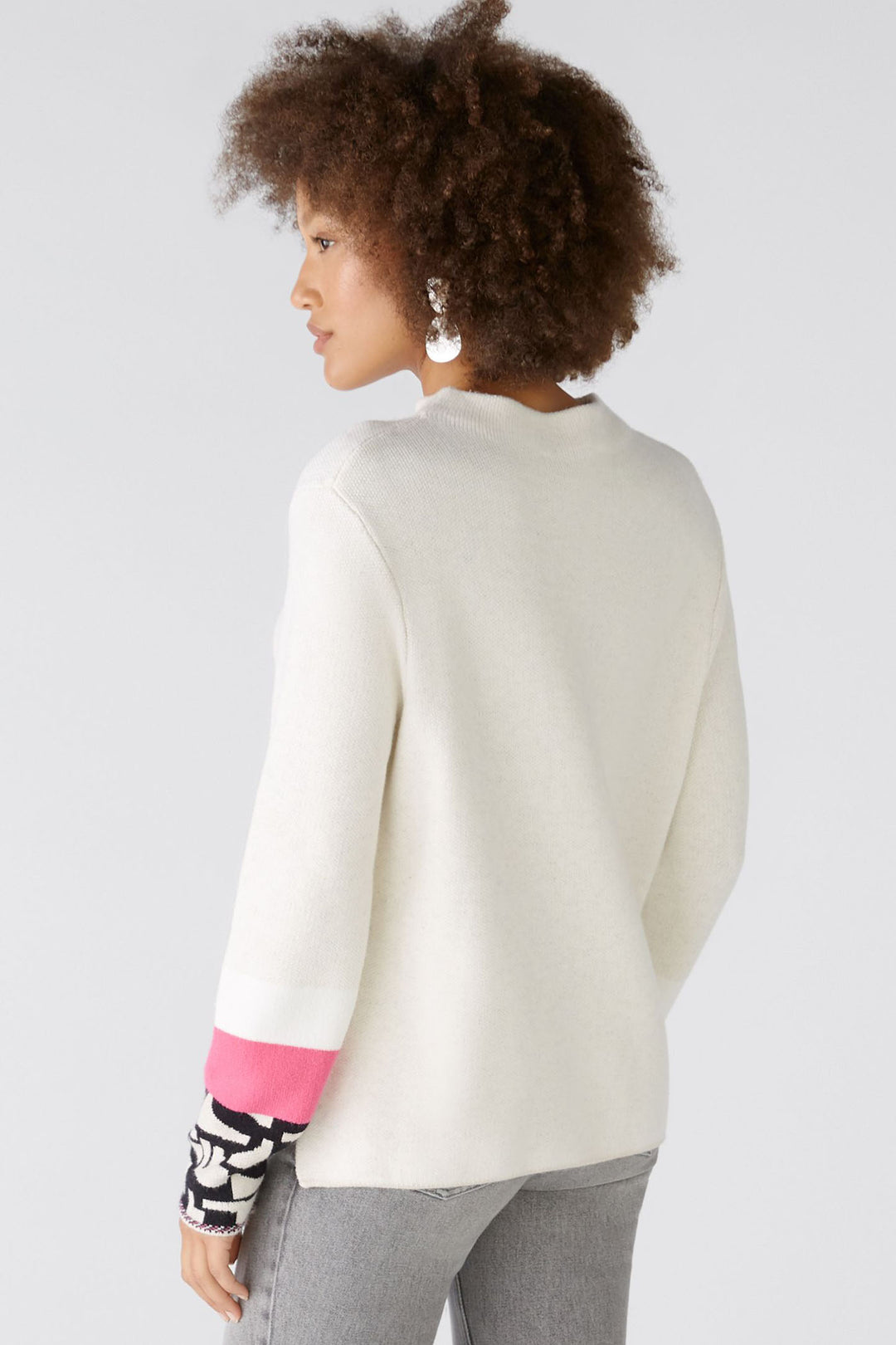 Oui 89584 Stone Pink Jumper - Dotique