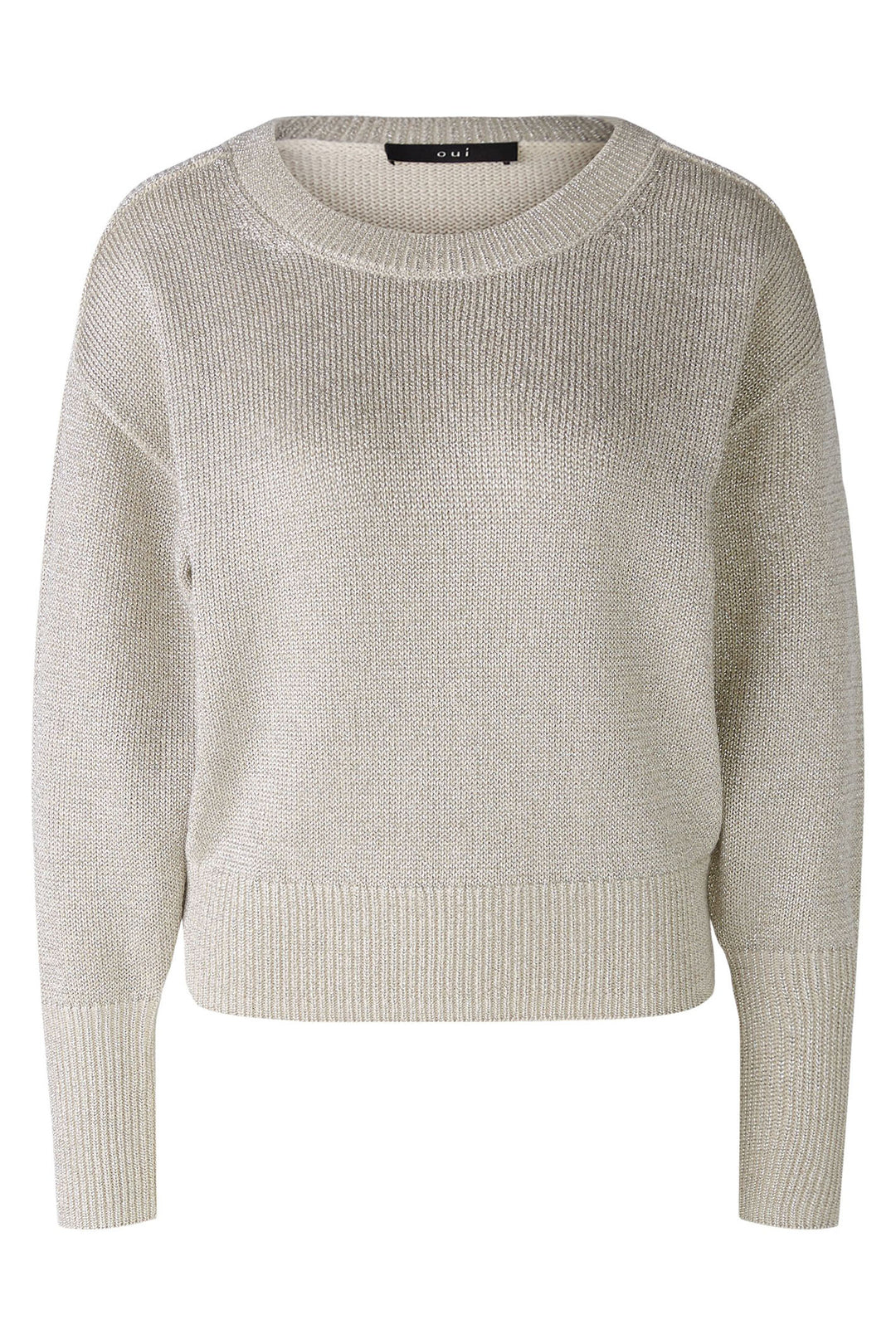 Oui 89625 Light Gold Jumper - Dotique