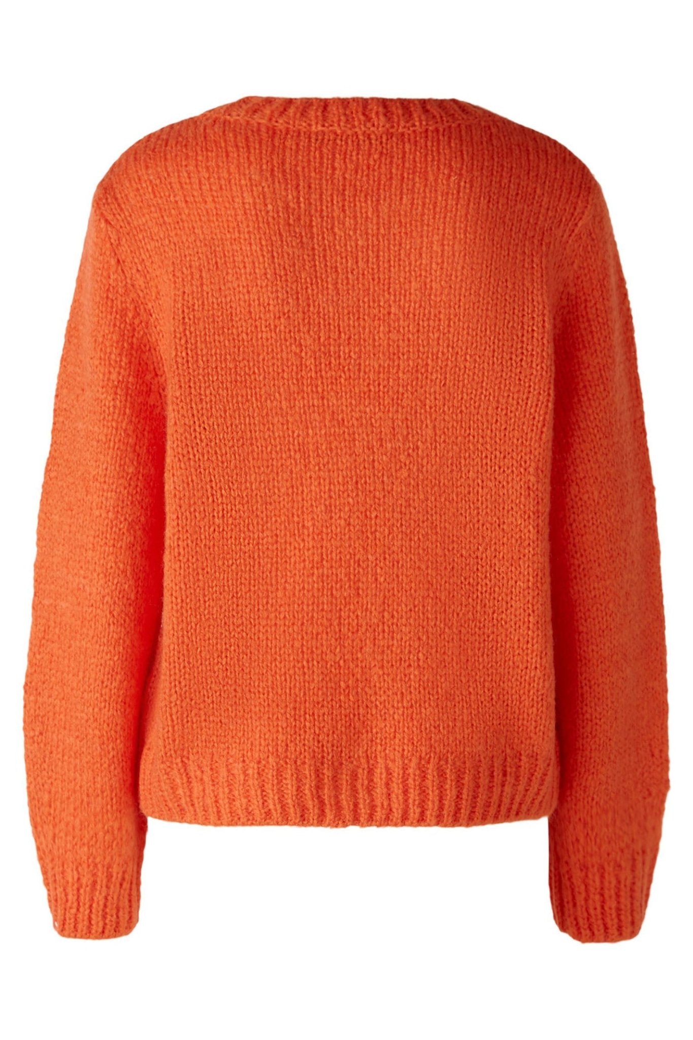 Oui 89927 Cherry Tomato Chunky Knit Jumper - Dotique