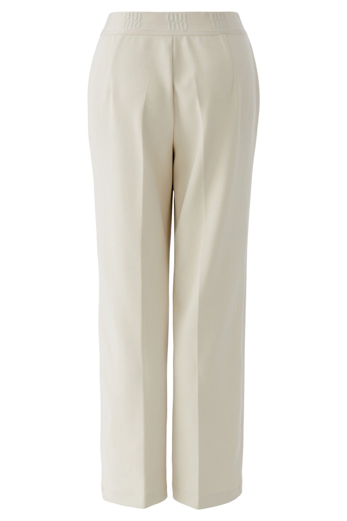 Beige pants on a white background
