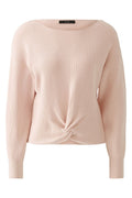 Oui 92954 Peach Whip Pullover Knot Front Detail - Dotique