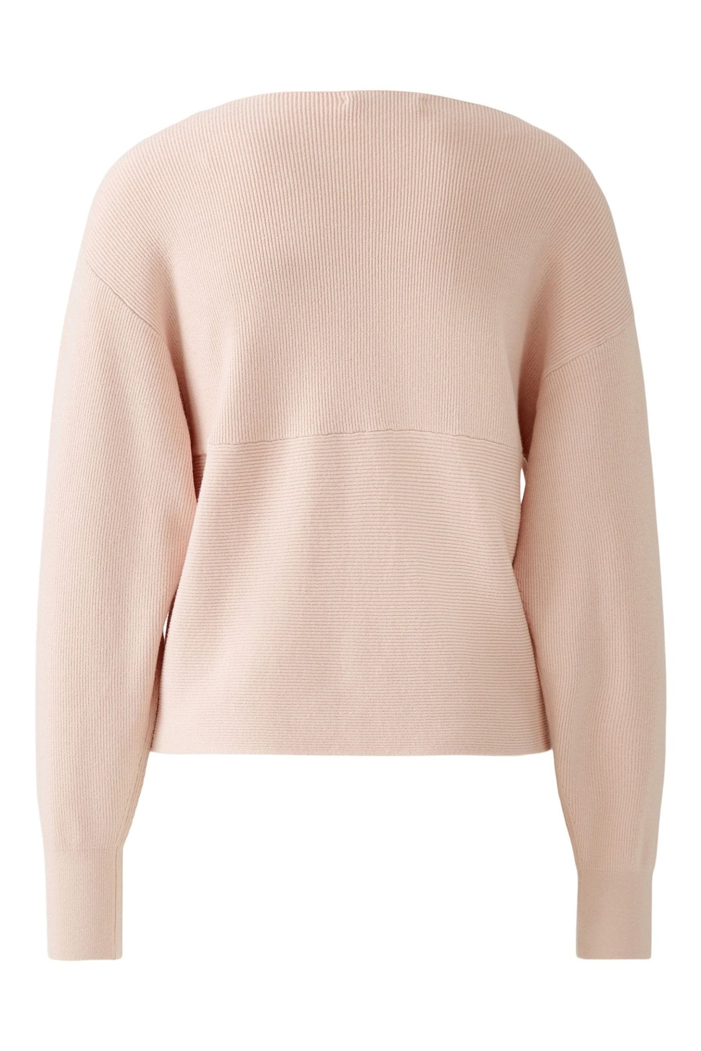 Oui 92954 Peach Whip Pullover Knot Front Detail – Dotique