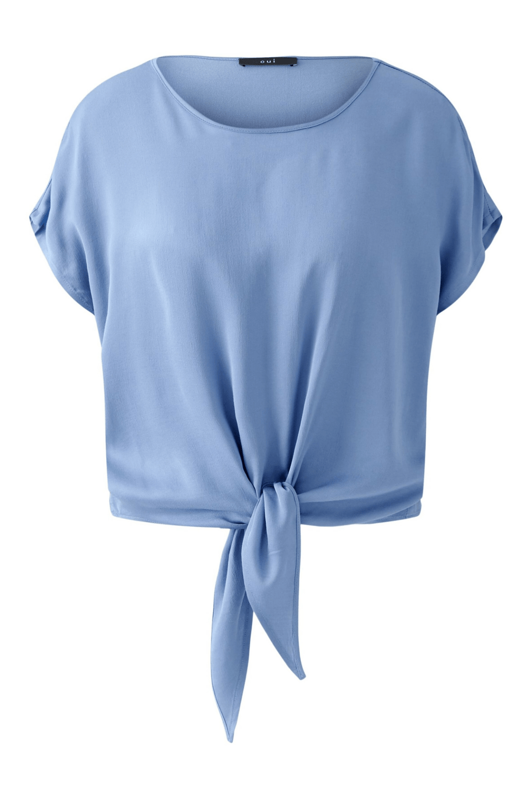 Oui 93412 Ocean Blue Blouse - Dotique